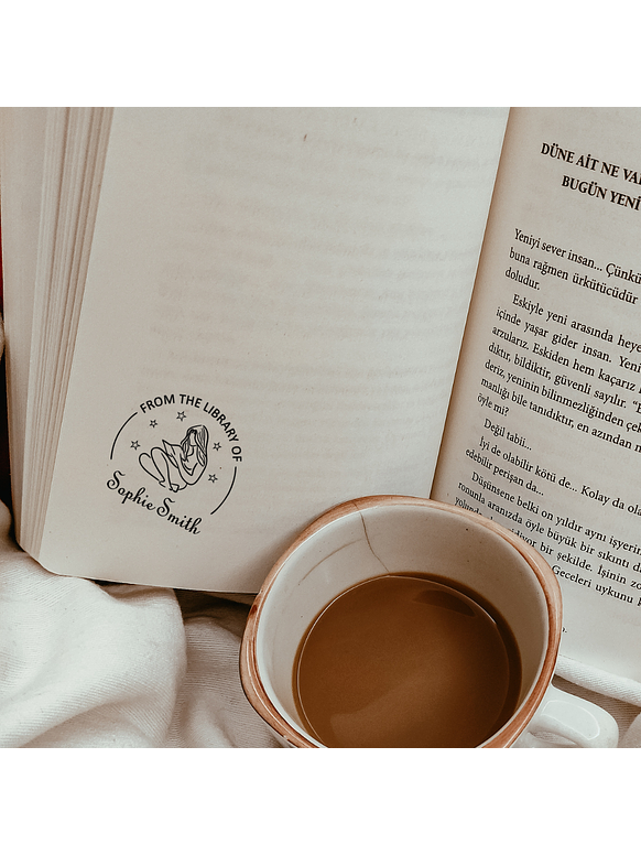 Sello para Libro | PERSONALIZADO 4