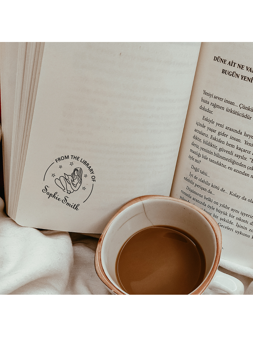 Sello para Libro | PERSONALIZADO 4