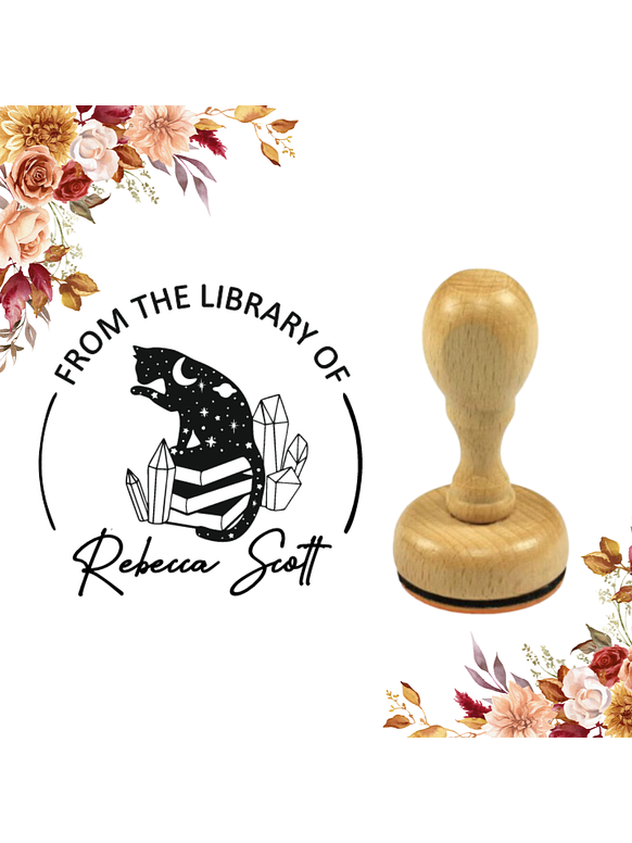 Sello para Libro | PERSONALIZADO 3