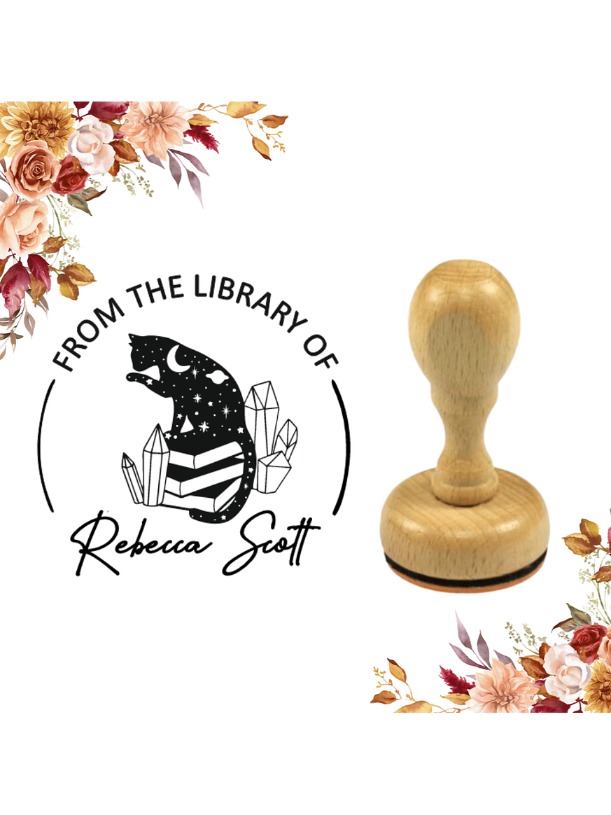 Sello para Libro | PERSONALIZADO 3