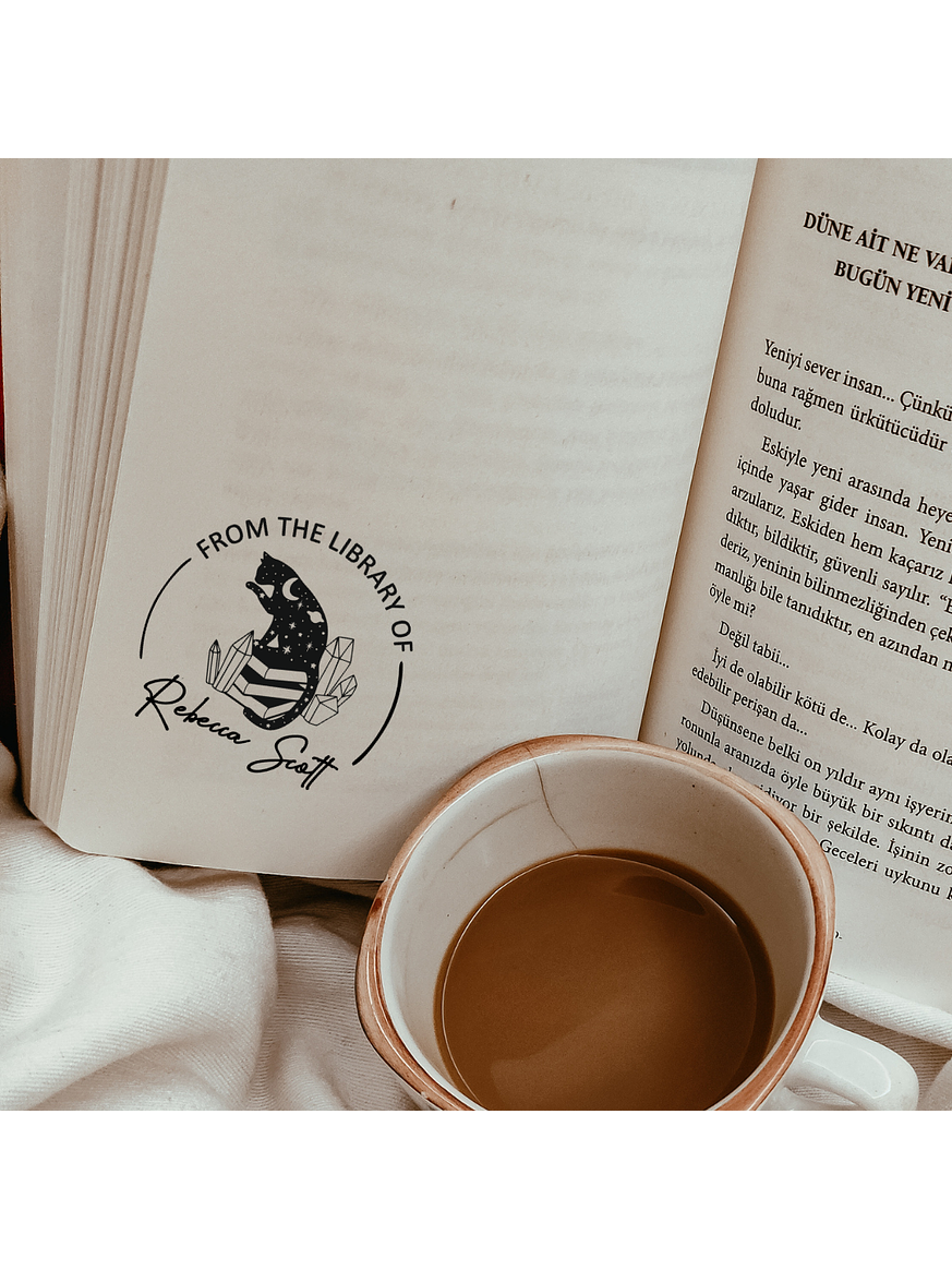 Sello para Libro | PERSONALIZADO 4