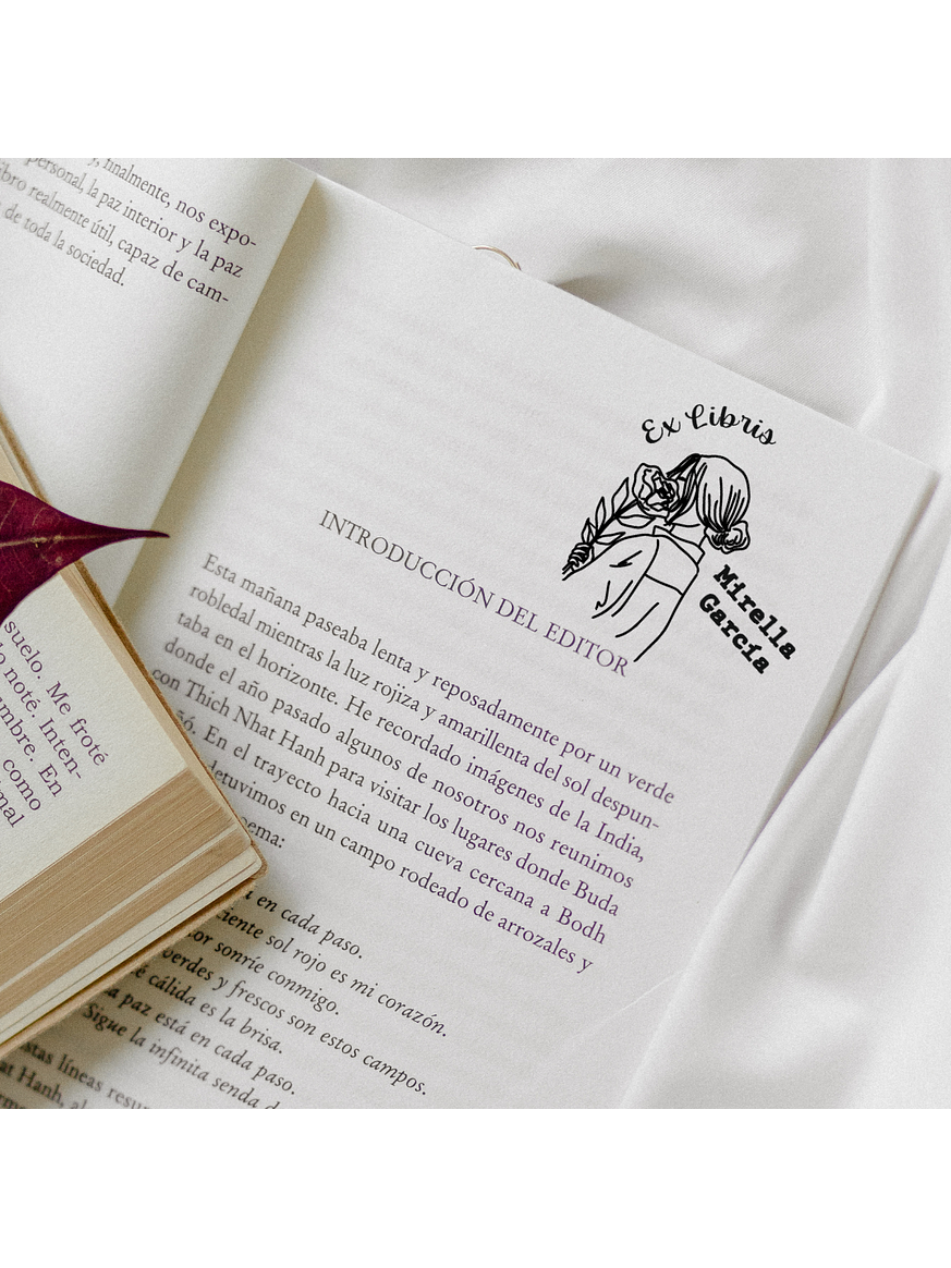 Sello para Libro | PERSONALIZADO 3