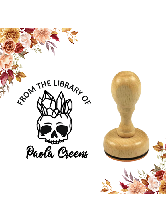 Sello para Libro | PERSONALIZADO 3