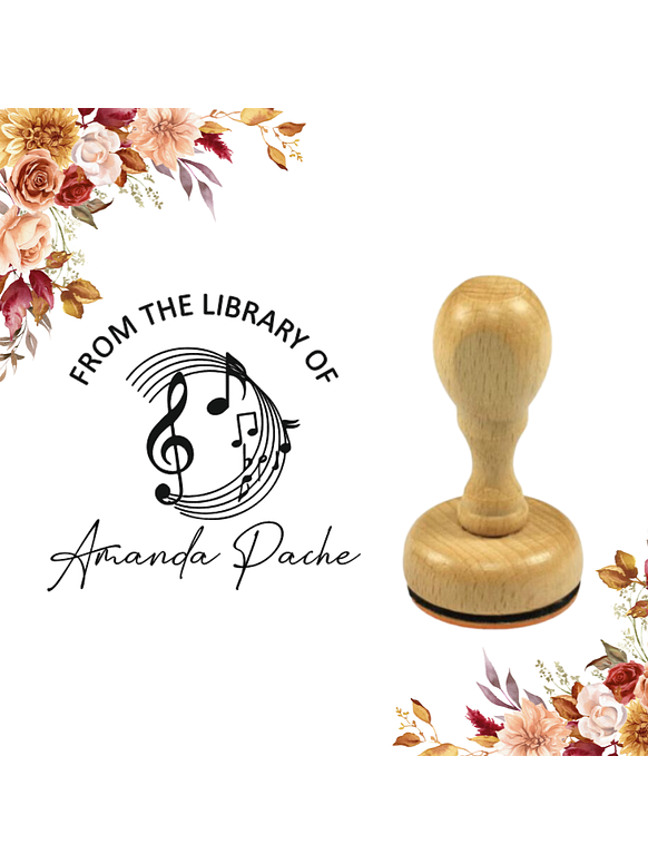 Sello para Libro | PERSONALIZADO 4