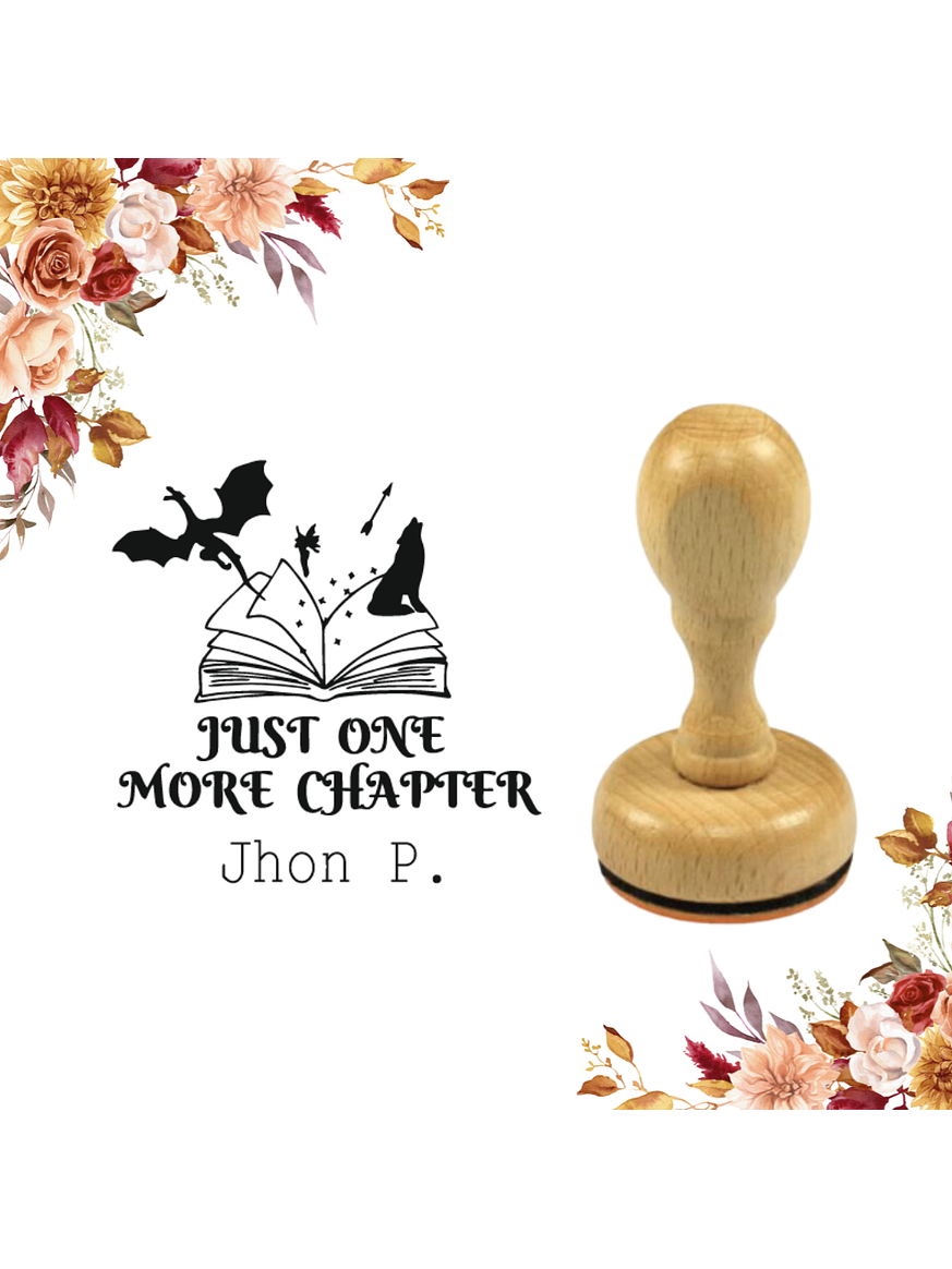 Sello para Libro | PERSONALIZADO 3