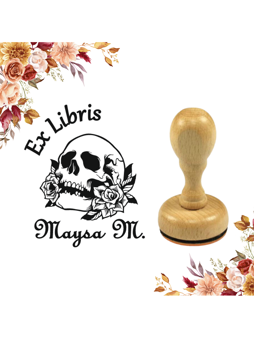 Sello para Libro | PERSONALIZADO 3