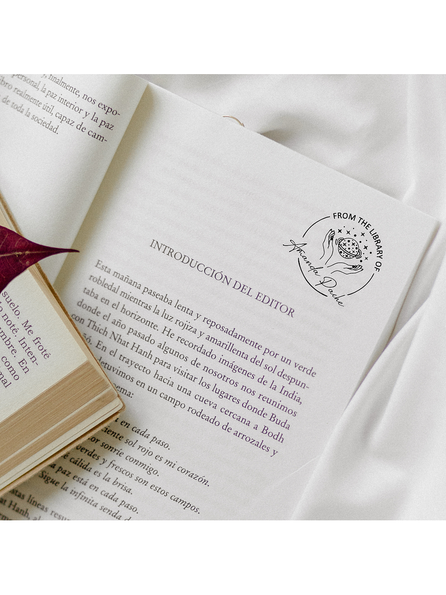 Sello para Libro | PERSONALIZADO 2
