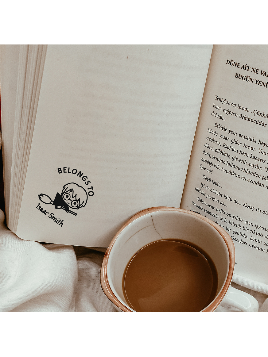 Sello para Libro | PERSONALIZADO 3