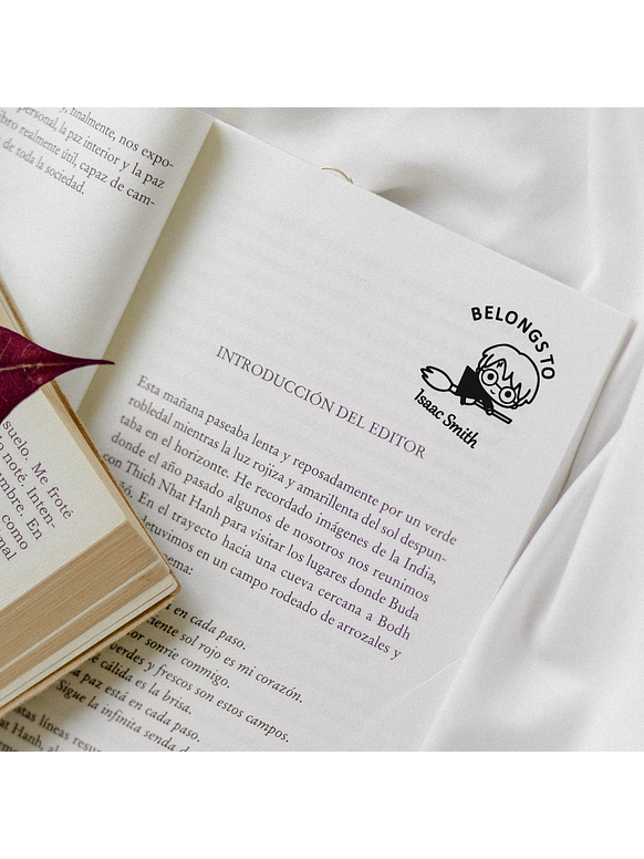 Sello para Libro | PERSONALIZADO 4