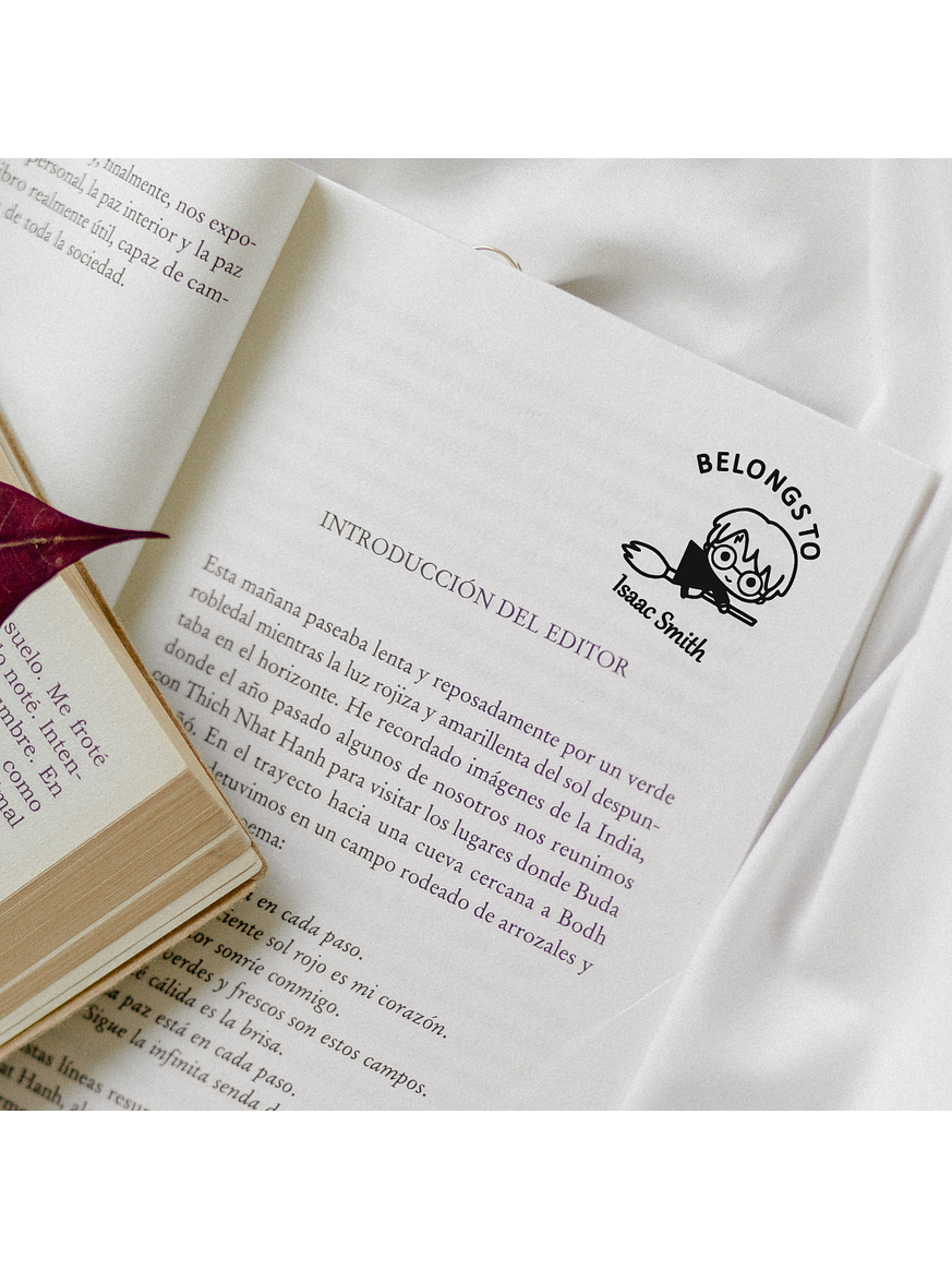 Sello para Libro | PERSONALIZADO 4