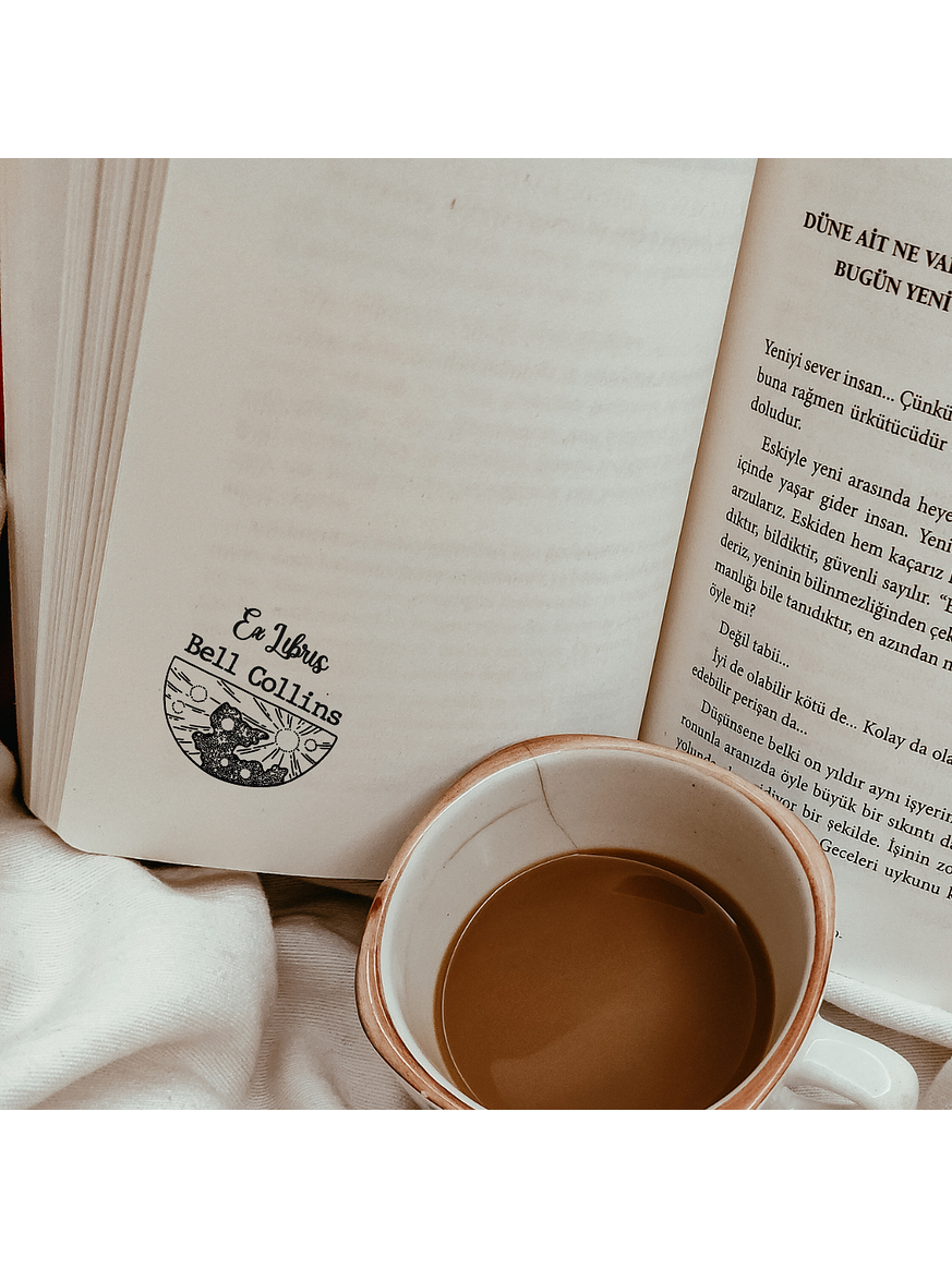 Sello para Libro | PERSONALIZADO 3