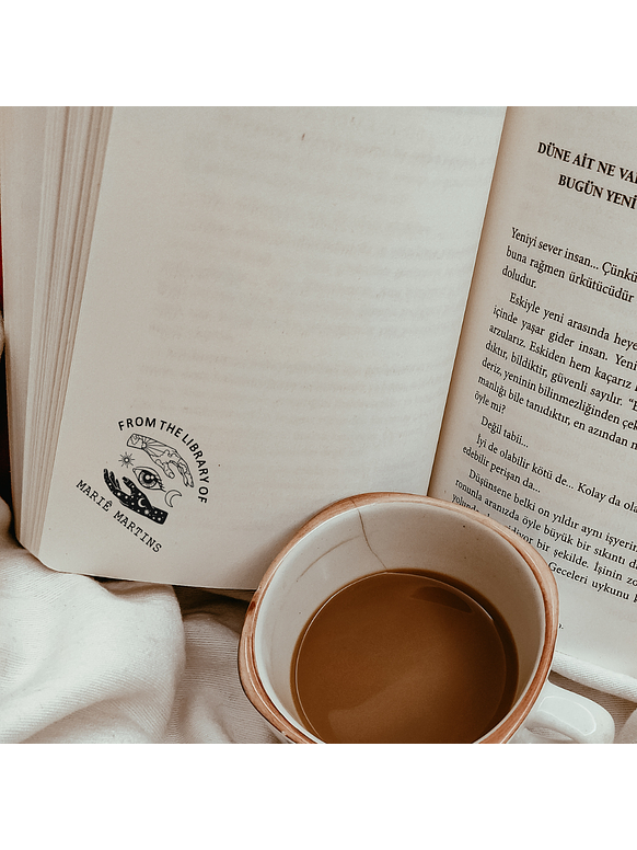 Sello para Libro | PERSONALIZADO 3