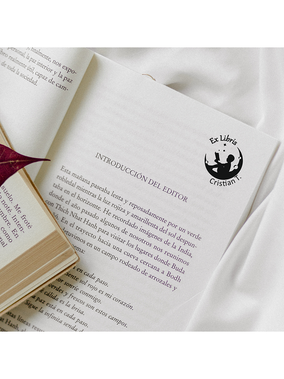 Sello para Libro | PERSONALIZADO 3