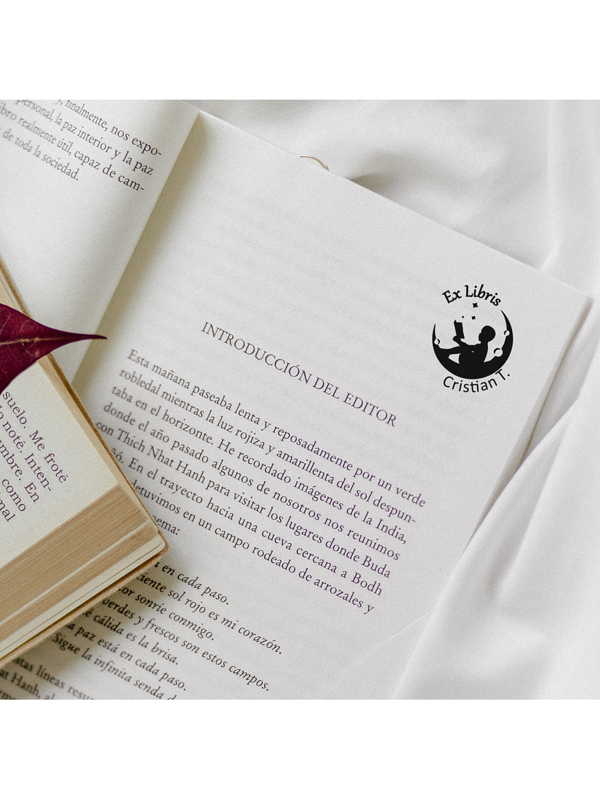 Sello para Libro | PERSONALIZADO 3