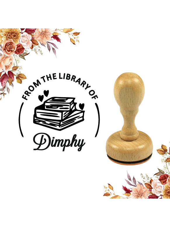 Sello para Libro | PERSONALIZADO 3