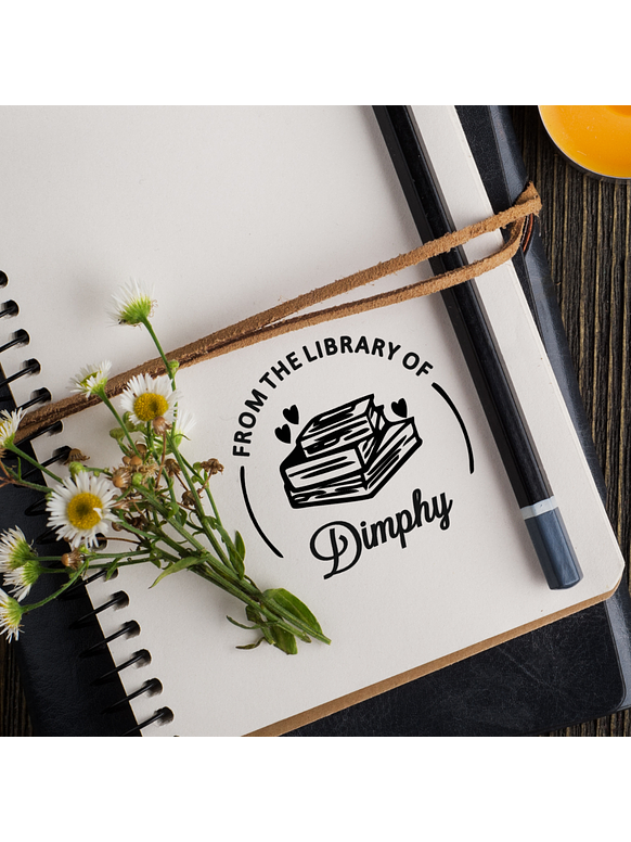 Sello para Libro | PERSONALIZADO 1