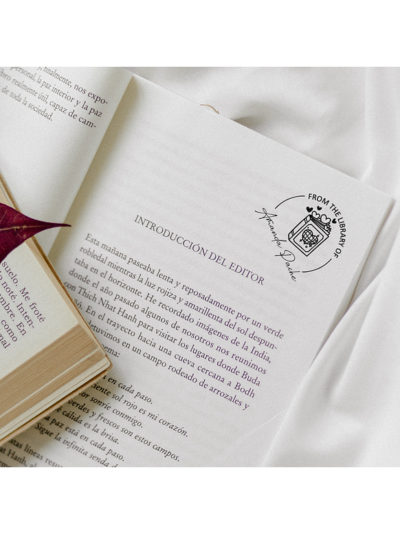 Sello para Libro | PERSONALIZADO 2