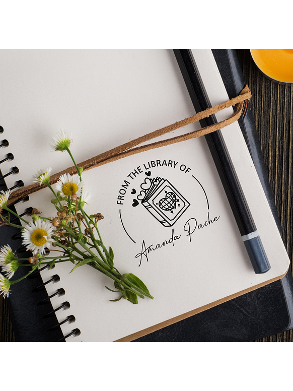 Sello para Libro | PERSONALIZADO 1