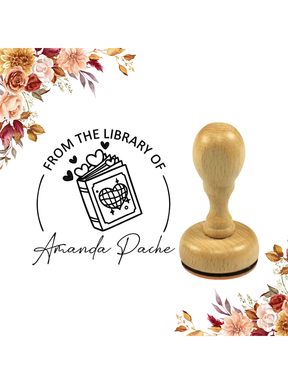 Sello para Libro | PERSONALIZADO 4