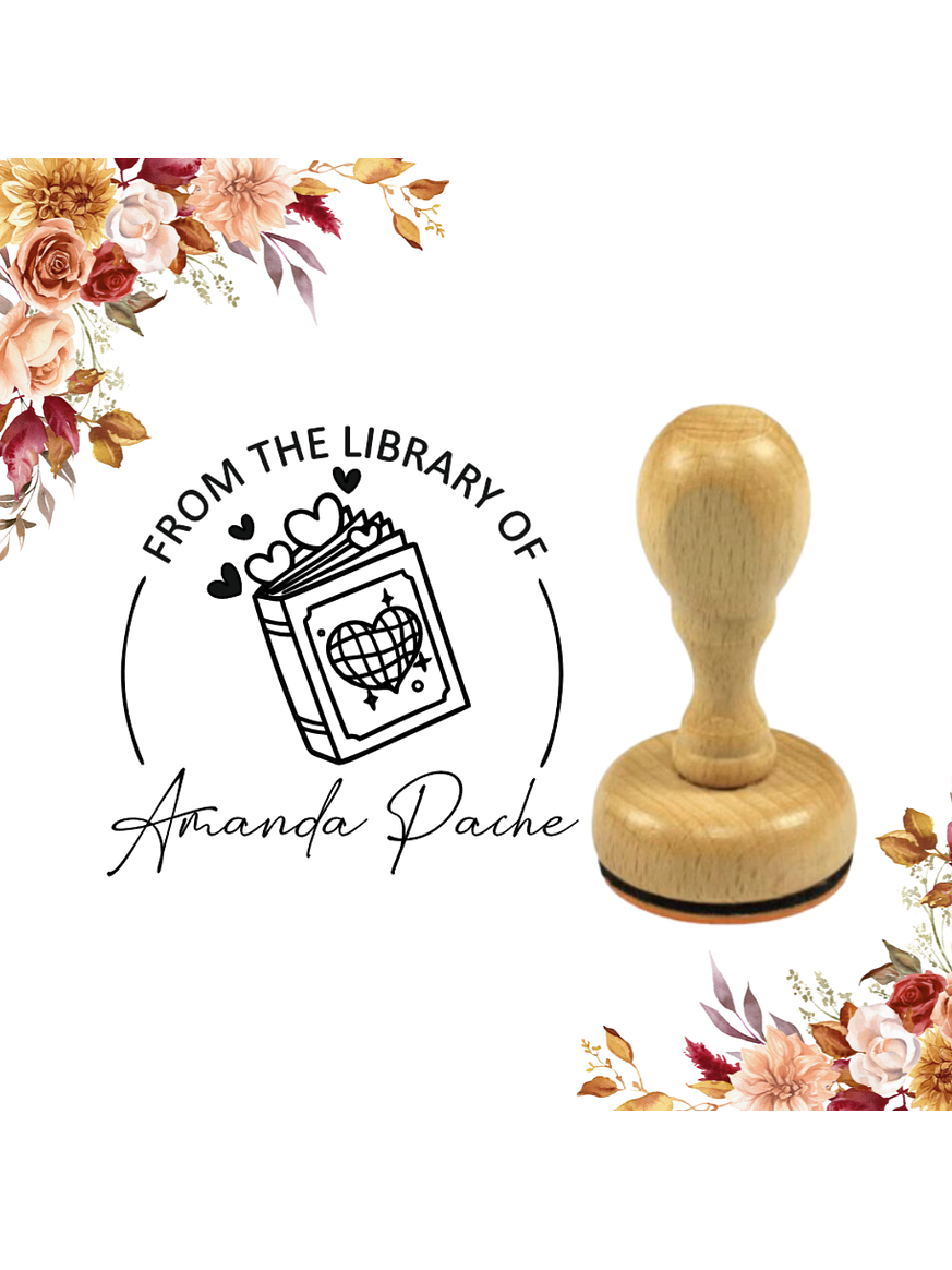 Sello para Libro | PERSONALIZADO 4