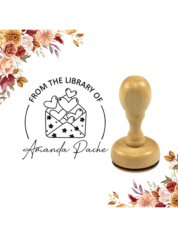 Sello para Libro | PERSONALIZADO 4