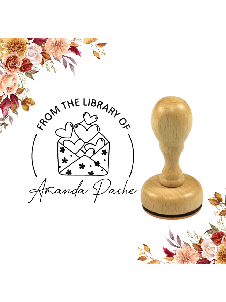 Sello para Libro | PERSONALIZADO 4