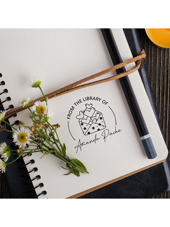 Sello para Libro | PERSONALIZADO 1