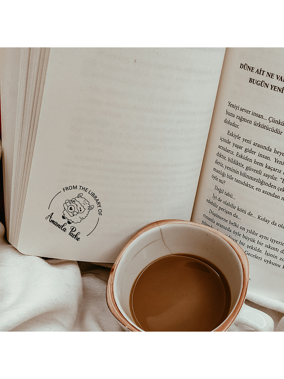 Sello para Libro | PERSONALIZADO 4