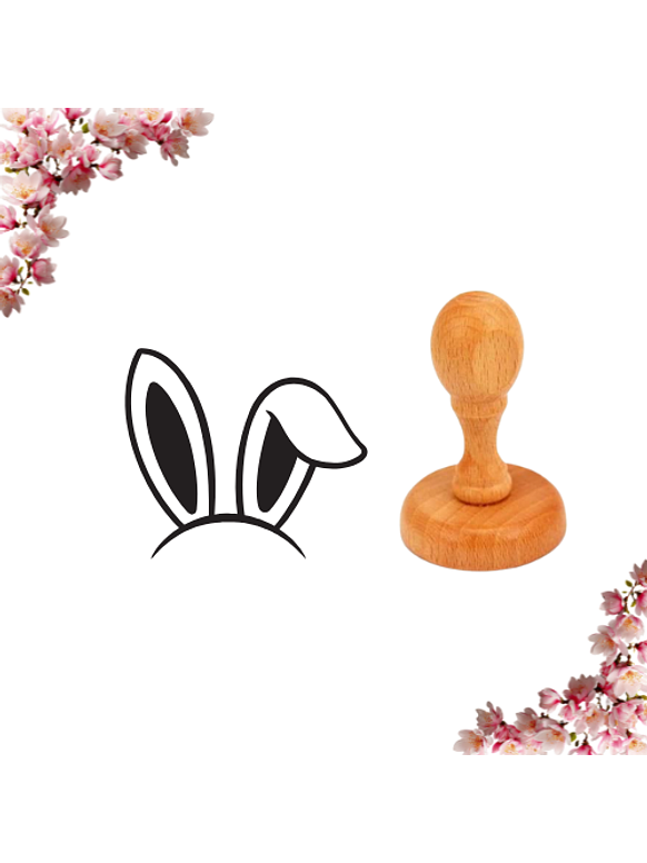 Sello Personalizado de Pascua 4x4 cm 1