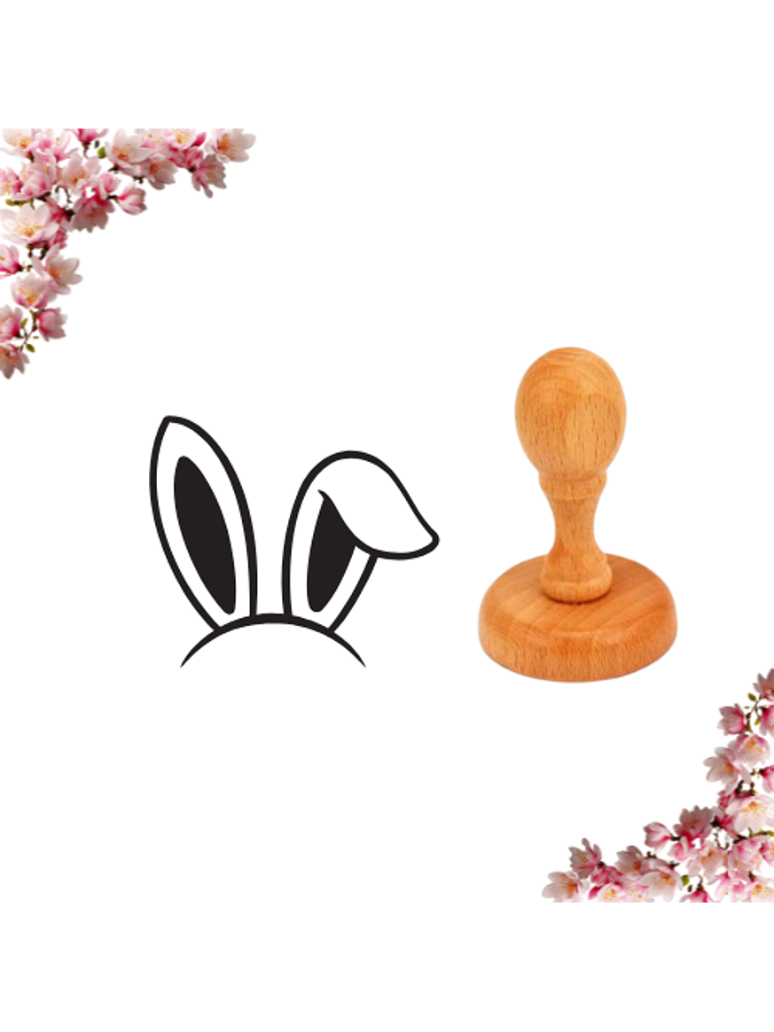 Sello Personalizado de Pascua 4x4 cm 1