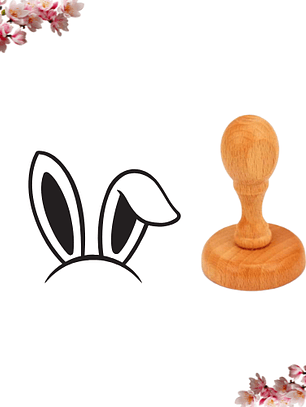 Sello Personalizado de Pascua 4x4 cm