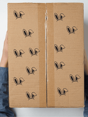 Sello Personalizado de Pascua 4x4 cm