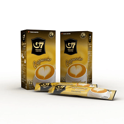 Café Instantáneo Cappuccino Avellana 12 sobres – G7 Coffee