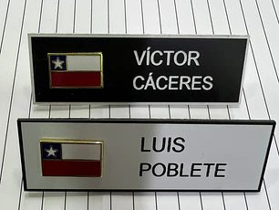Placa de identificación