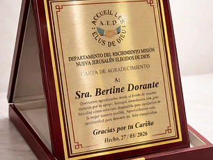 Galvano Base Madera | Modelo Nuevo