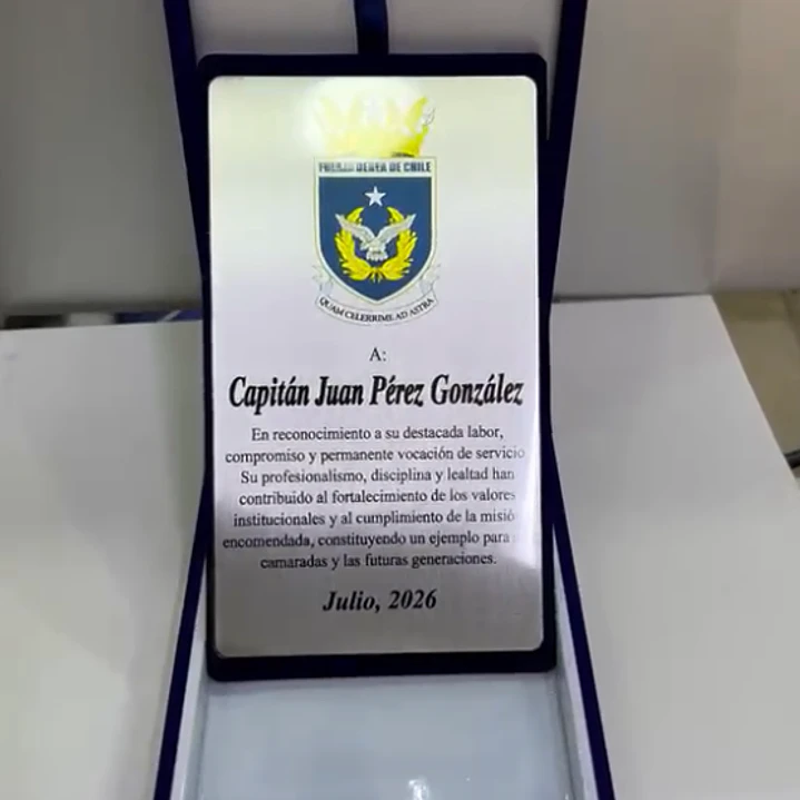 Galvano estuche de felpa  1