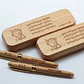 Lápiz de Madera Grabado con Caja! - Miniatura 5