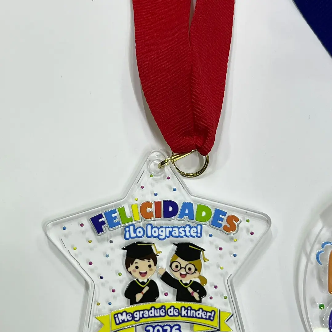 Medalla Acrílica Personalizada 4