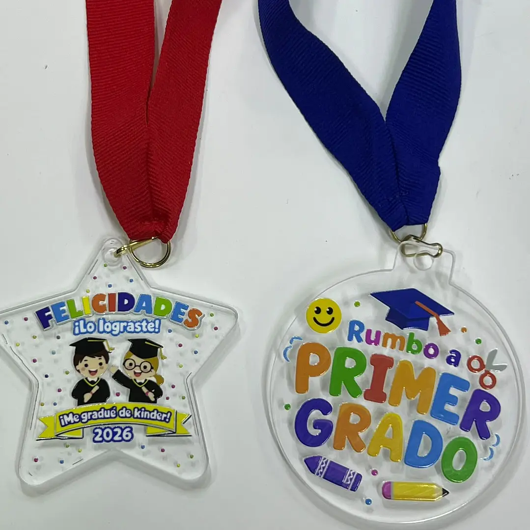 Medalla Acrílica Personalizada 2