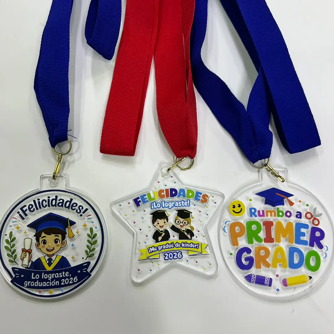 Medalla Acrílica Personalizada 1