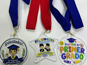 Medalla Acrílica Personalizada