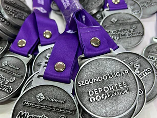 Medallas de Zamac Personalizadas