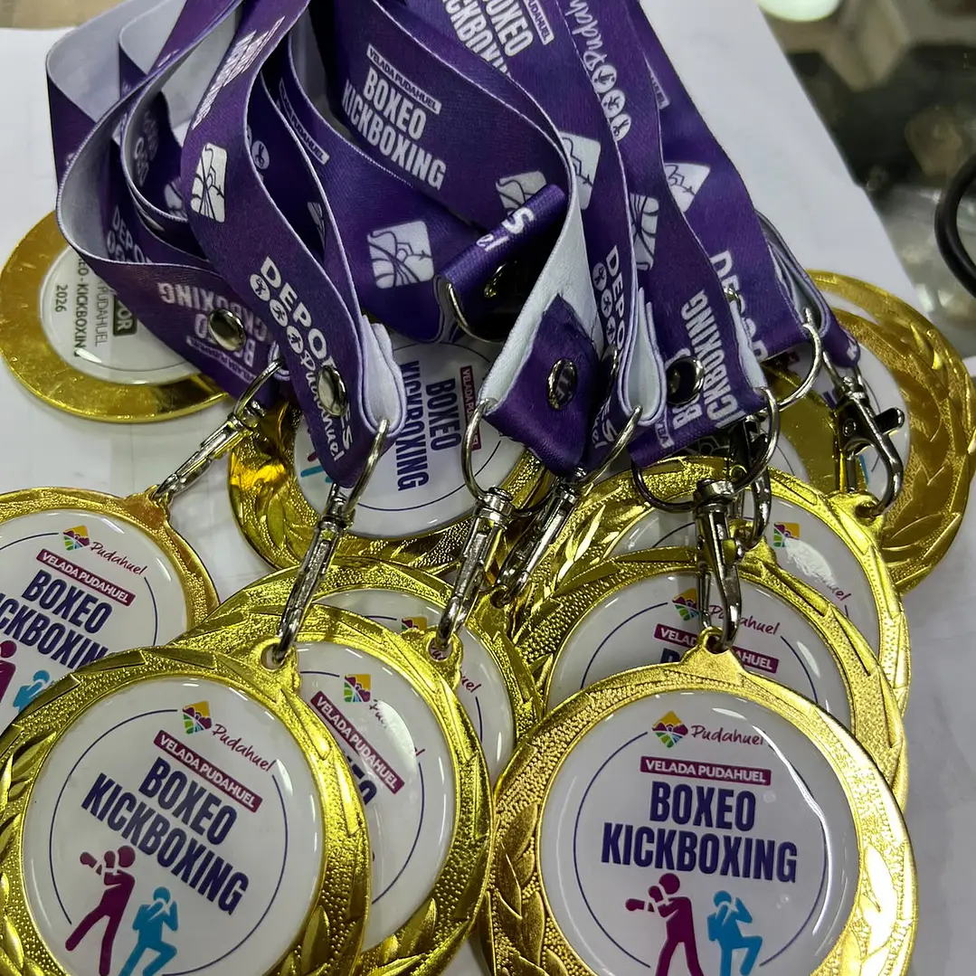 Medalla Metálica Personalizada de 7 cm 1