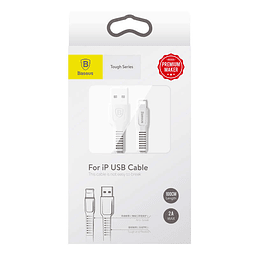 Cabo Baseus USB para Lightning Branco