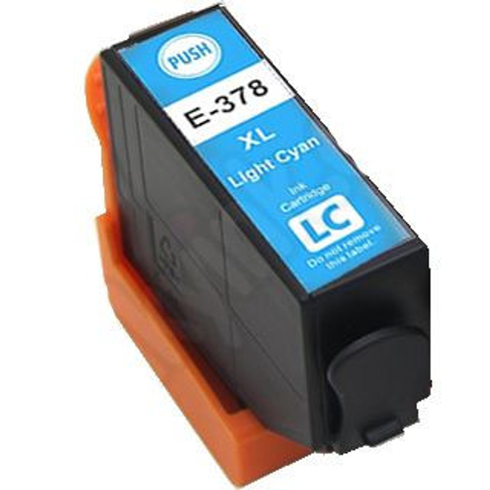 Tinteiro Epson Compatível 378 XL - T3795 - T3785 Ciano Claro