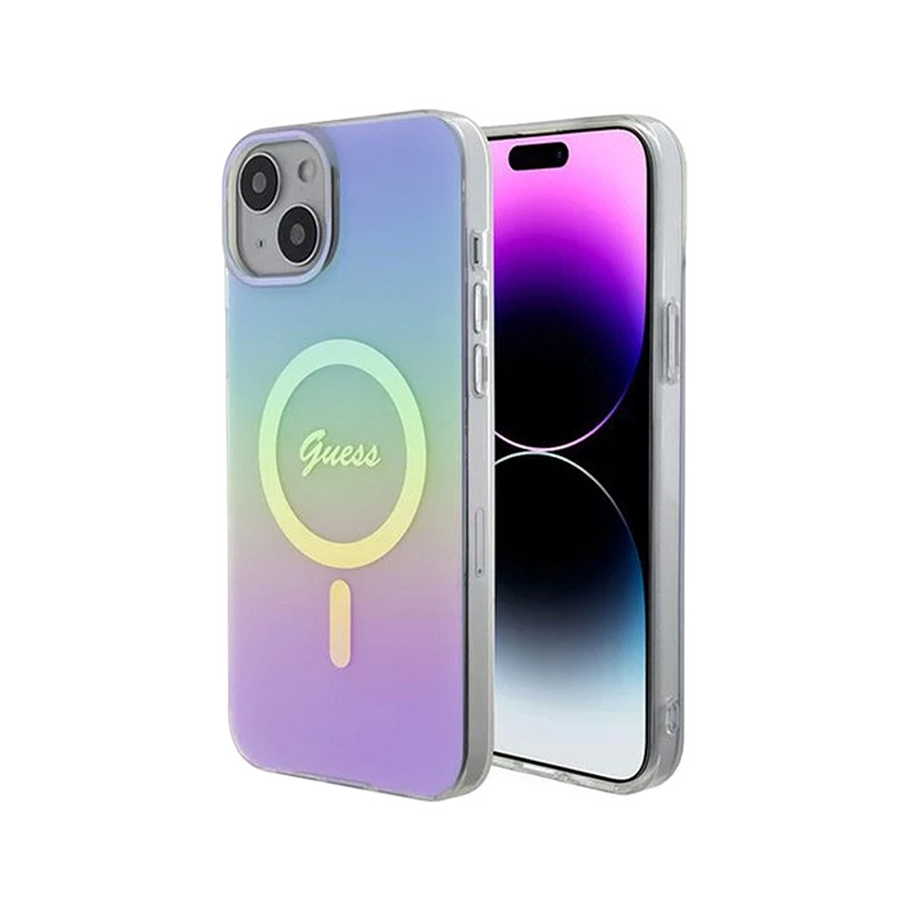 Capa Guess iPhone 15 Magsafe Iridescent