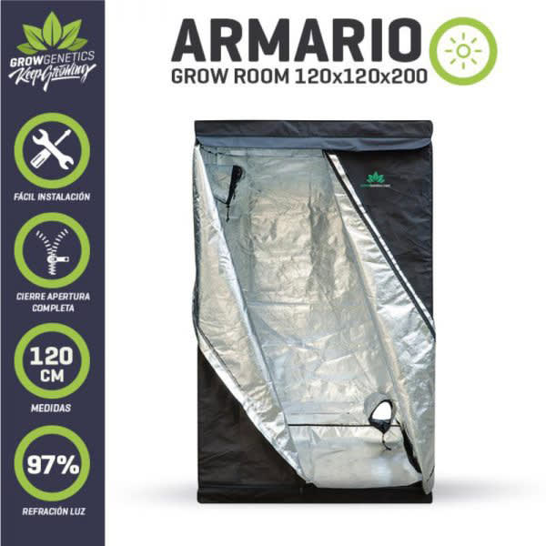 ARMARIO GROW ROOM 120X120X200 GROW GENETICS 1