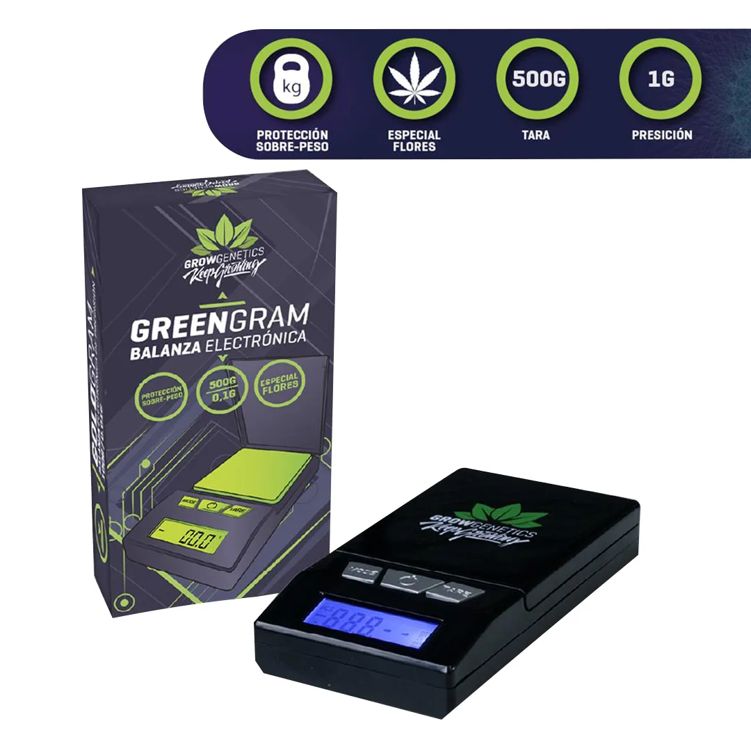 BALANZA DIGITAL GREEN GRAM GROW GENETICS 1