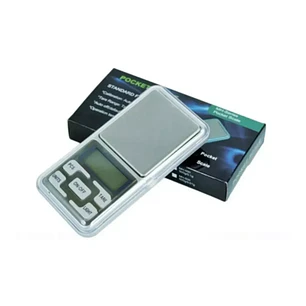 PESA GRAMERA DIGITAL DE PRECICION 0.01-200 GR GRIS CON FUNCION TARA
