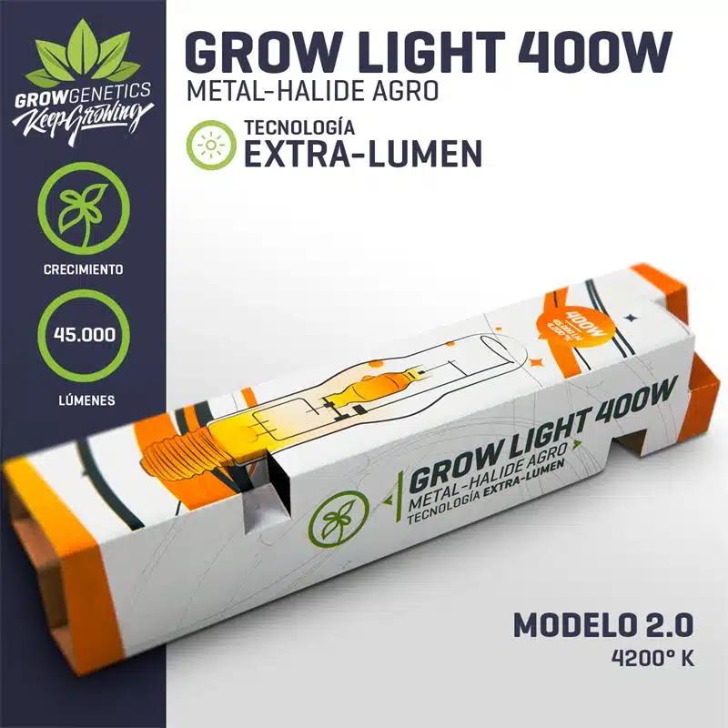 AMPOLLETA 400W HALURO GROW GENETICS 1